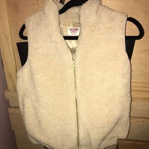 Tan Fleece Mossimo Vest